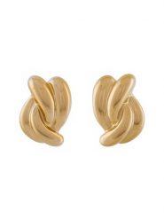 Aldo Kolczyki Knots 14088441 Złoty. Żółte kolczyki Aldo, metalowe. Za 109.99 zł.