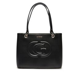 Torebka Guess. Czarne torebki klasyczne Guess, z aplikacjami, bez dodatków. Za 389.99 zł.