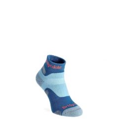 Skarpety turystyczne damskie Bridgedale Hike Midweight Performance Ankle. Niebieskie skarpety Bridgedale, bez wzorów. Za 104.99 zł.
