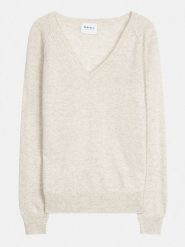 Perfect Cashmere Kaszmirowy sweter "Penelope" w kolorze kremowym rozmiar: S. Brązowe swetry Perfect Cashmere, s, bez wzorów, z kaszmiru, bez ramiączek. Za 372.47 zł.