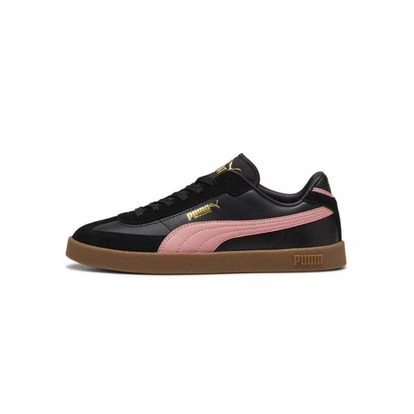 Sneakersy Puma Puma Club II Era. Czarne obuwie sportowe Puma, ze skóry, bez zapięcia, trekkingowe. Za 199.00 zł.