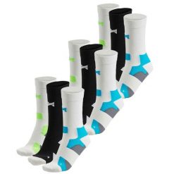 Skarpety kolarskie Xtreme Crew, 9 par, Multi Biały. Białe skarpety XTREME SOCKSWEAR, bez wzorów. Za 194.99 zł.