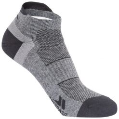 Skarpety Sportowe Unisex Enclose Dla Dorosłych. Szare skarpety Trespass, bez wzorów, z bawełny. Za 86.99 zł.