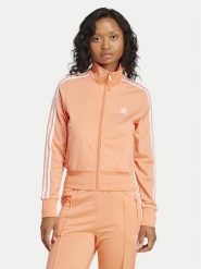 Adidas Bluza adicolor Classics Firebird JC8264 Pomarańczowy Regular Fit. Brązowe bluzy Adidas, xs, bez wzorów, z syntetyku, bez kaptura. Za 219.99 zł.