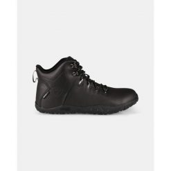 Uniseksowe wysokie buty outdoorowe barefoot Kilpi BARE LEATHER HIGH-U. Czarne trekkingi Kilpi, trekkingowe. Za 783.53 zł.