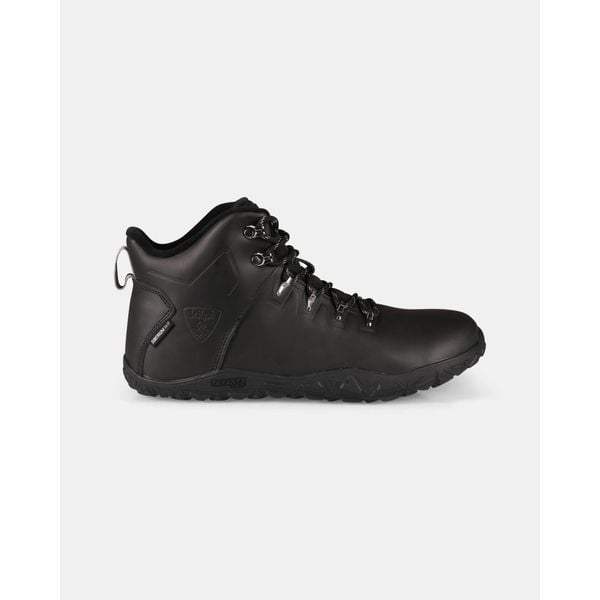 Uniseksowe wysokie buty outdoorowe barefoot Kilpi BARE LEATHER HIGH-U. Czarne trekkingi Kilpi, trekkingowe. Za 783.53 zł.