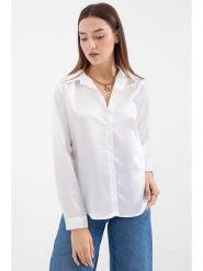 Bigdart Koszula w kolorze białym rozmiar: 42. Białe koszule Bigdart, bez wzorów, bez kołnierzyka, bez ramiączek. Za 86.99 zł.
