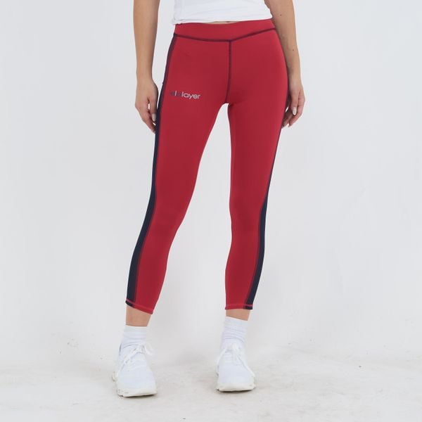 Damskie Legginsy Biegowe Stretch Kluczowe Cechy Model. Fioletowe legginsy ELPLAYER, m, bez wzorów, z elastanu, długie. Za 63.90 zł.