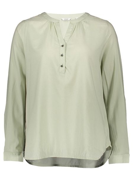 Mustang Bluzka w kolorze zielonym rozmiar: 40. Zielone bluzki Mustang, bez wzorów, bez kołnierzyka, bez ramiączek. Za 97.28 zł.