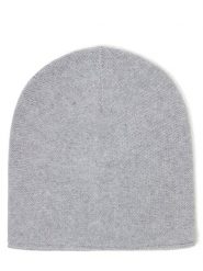 Marie Lund czapka z czystego kaszmiru Kobiety Kaszmir szary, ONE SIZE. Szare czapki Marie Lund, bez wzorów, z kaszmiru. Za 249.95 zł.
