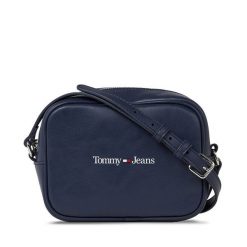 Torebka Tommy Jeans. Niebieskie listonoszki Tommy Jeans, bez wzorów, z jeansu, bez dodatków. Za 169.99 zł.