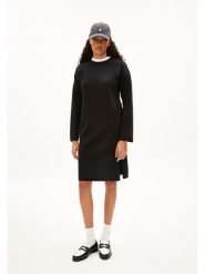 Armedangels Sukienka dzianinowa "Rosanniaas" w kolorze czarnym rozmiar: XL. Czarne sukienki ARMEDANGELS, na co dzień, xl, bez wzorów, z bawełny, bez kołnierzyka, bez ramiączek, midi, proste. Za 221.67 zł.