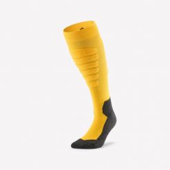 Skarpety narciarskie i snowboardowe dla dorosłych Wedze 100 Plus. Skarpety WED'ZE, bez wzorów, z elastanu. Za 39.99 zł.