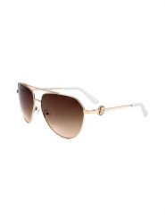 Guess Damskie okulary przeciwsłoneczne w kolorze złotym rozmiar: 62. Żółte okulary przeciwsłoneczne Guess, z aplikacjami, z tworzywa sztucznego. Za 194.95 zł.