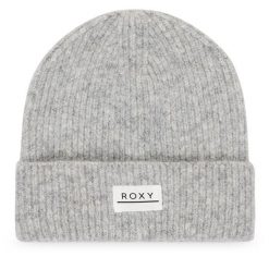 Czapka Roxy. Szare czapki Roxy, bez wzorów. Za 109.99 zł.