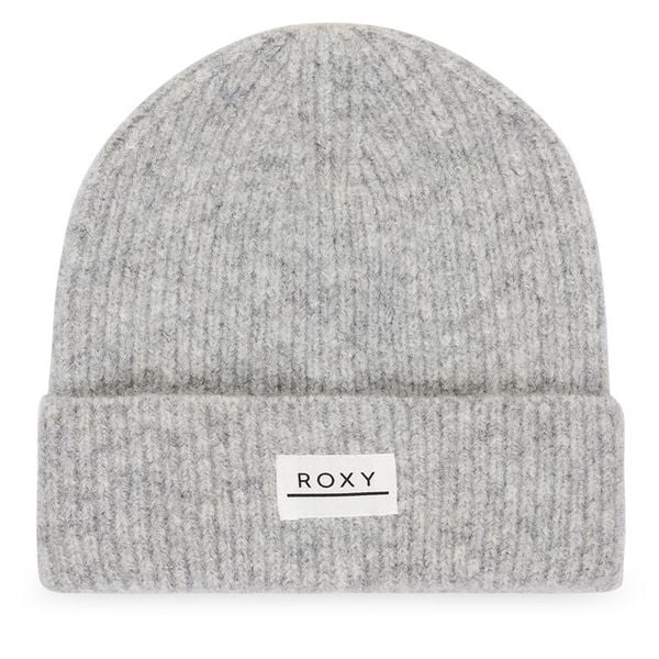 Czapka Roxy. Szare czapki Roxy, bez wzorów. Za 109.99 zł.