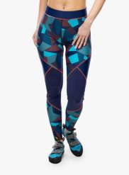 Legginsy wspinaczkowe La Sportiva Dimension Tights. Niebieskie legginsy La Sportiva, xs, bez wzorów, z materiału. Za 317.89 zł.