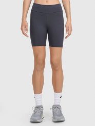 4F Legginsy w kolorze antracytowym rozmiar: M. Czarne legginsy 4f, m, bez wzorów, z bawełny, z podwyższonym stanem. Za 41.69 zł.