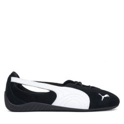 Baleriny Puma. Czarne baleriny Puma, bez wzorów, bez obcasa. Za 399.99 zł.