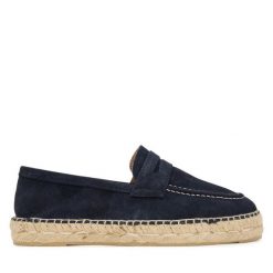 Espadryle Manebi. Niebieskie espadryle Manebi, bez wzorów, bez obcasa, bez zapięcia. Za 499.99 zł.
