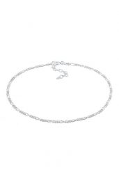 Elli Damska bransoletka na kostkę Figaro Timeless Basic ze srebra próby 925 Sterling Silver Bransoletki na nogę 1 ct Damski. Szare bransoletki Elli, srebrne. Za 168.99 zł.