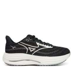 Buty do biegania Mizuno. Czarne obuwie sportowe Mizuno, bez zapięcia, do biegania, mizuno wave. Za 689.99 zł.