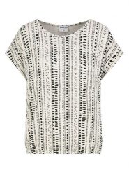 Sublevel Koszulka w kolorze kremowym rozmiar: XXL. Brązowe bluzki Sublevel, xxl, bez wzorów, bez kołnierzyka, bez ramiączek. Za 43.99 zł.