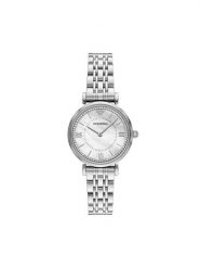 Emporio Armani Zegarek Gianni T-Bar AR11701 Srebrny. Szare, analogowe zegarki Emporio Armani, srebrne. Za 1,379.00 zł.