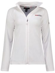 Geographical Norway Kurtka polarowa "Tug" w kolorze białym rozmiar: XXL. Białe swetry Geographical Norway, xxl, bez wzorów, z polaru, bez ramiączek. Za 70.41 zł.