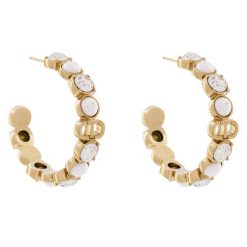Kolczyki TWINSET. Żółte kolczyki Twinset, złote. Za 389.99 zł.