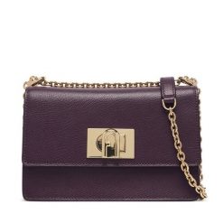 Torebka Furla. Fioletowe torebki klasyczne Furla, bez wzorów, bez dodatków. Za 1,559.00 zł.