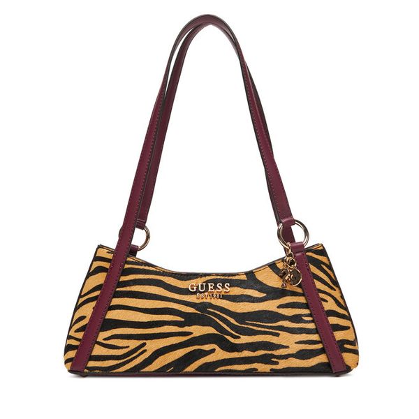 Torebka Guess. Brązowe torebki klasyczne Guess, z aplikacjami, bez dodatków. Za 539.99 zł.