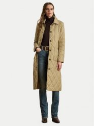 LAUREN RALPH LAUREN Płaszcz zimowy 297980103002 Beżowy Straight Fit. Brązowe płaszcze Lauren Ralph Lauren, na zimę, l, bez wzorów, z syntetyku, bez kaptura. Za 1,599.00 zł.