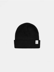 Czapka beanie - czarny. Czarne czapki Sinsay, bez wzorów. Za 9.99 zł.