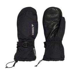 Rękawice Terrex GORE-TEX Over-The-Cuff. Czarne rękawiczki Adidas, bez wzorów, z gore-texu, sportowe. Za 649.00 zł.
