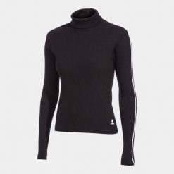 Koszulka turystyczna damska Joma Daphna z golfem. Czarne bluzki Joma, m, bez wzorów, sportowe, bez kołnierzyka, bez ramiączek. Za 94.99 zł.