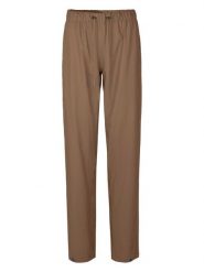 Ilse Jacobsen Spodnie przeciwdeszczowe w kolorze brązowym rozmiar: 34. Brązowe spodnie sportowe Ilse Jacobsen, bez wzorów, z podwyższonym stanem, outdoorowe. Za 74.28 zł.