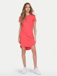 JDY Sukienka codzienna Ivy 15174793 Koralowy Regular Fit. Pomarańczowe sukienki JDY, na co dzień, xs, bez wzorów, z syntetyku, bez kołnierzyka, bez ramiączek, proste. Za 99.99 zł.