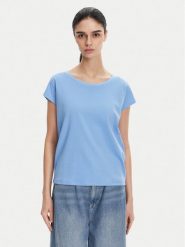 MAX&Co. T-Shirt Maldive2 2516941054270 Niebieski Regular Fit. Niebieskie t-shirty MAX&Co., xl, bez wzorów, z bawełny, bez kołnierzyka, bez ramiączek. Za 189.99 zł.