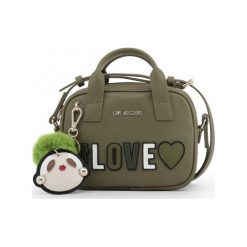 Love Moschino Listonoszka Listonoszka LOVE MOSCHINO. Listonoszki Love Moschino, bez wzorów, z materiału, na ramię, z nadrukiem, bez dodatków. Za 509.00 zł.