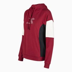 Bluza damska DIADORA L.HOODIE LUSH. Czerwone bluzy Diadora, l, bez wzorów, z bawełny, z kapturem. Za 89.99 zł.