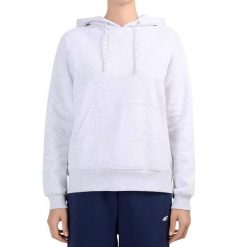 Bluza damska 4F z kapturem, regular fit. Szare bluzy 4f, s, bez wzorów, z bawełny, z kapturem. Za 113.99 zł.