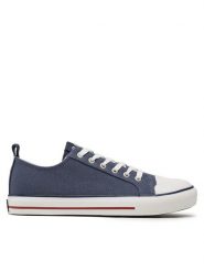 Gap Trampki Houston GAL001F5TWCRMBGP Niebieski. Niebieskie trampki GAP, bez wzorów, z materiału, bez zapięcia. Za 149.99 zł.