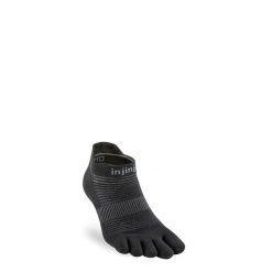 Skarpety biegowe Injinji Run Original Weight No-Show. Czarne skarpety Injinji, bez wzorów. Za 62.99 zł.