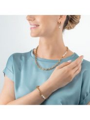 COEUR DE LION Bransoletka z elementami ozdobnymi rozmiar: onesize. Białe bransoletki COEUR DE LION, z perłą, ze stali. Za 347.99 zł.