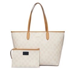 Torebka JOOP!. Brązowe shopper Joop!, bez wzorów, bez dodatków. Za 939.99 zł.