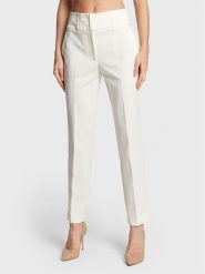 Marciano Guess Spodnie materiałowe 1BGB11 9653Z Biały Slim Fit. Białe spodnie materiałowe Marciano Guess, z aplikacjami, z materiału. Za 1,029.00 zł.