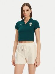 Puma Polo Harry Potter 630097 Zielony Regular Fit. Zielone koszulki polo Puma, xl, bez wzorów, z bawełny, bez kołnierzyka, bez ramiączek. Za 109.99 zł.