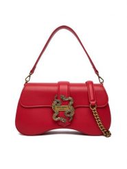 Just Cavalli Torebka 79RA4BA1 ZSA89 Czerwony. Czerwone torebki klasyczne Just Cavalli, bez wzorów, ze skóry, bez dodatków. Za 829.99 zł.