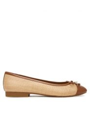 MICHAEL Michael Kors Baleriny Piper Flex 40S6PIFP2D Beżowy. Brązowe baleriny MICHAEL Michael Kors, bez wzorów, z syntetyku, bez obcasa. Za 569.99 zł.